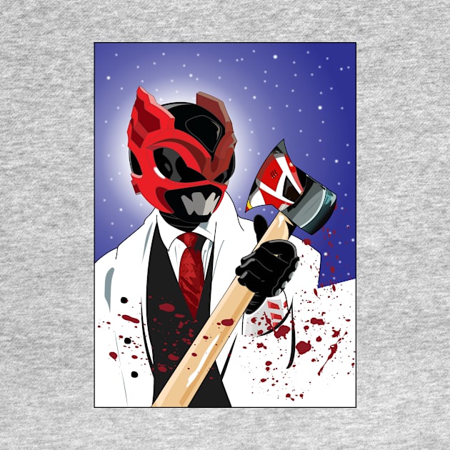 American Psycho Ranger Red by mavgagliano